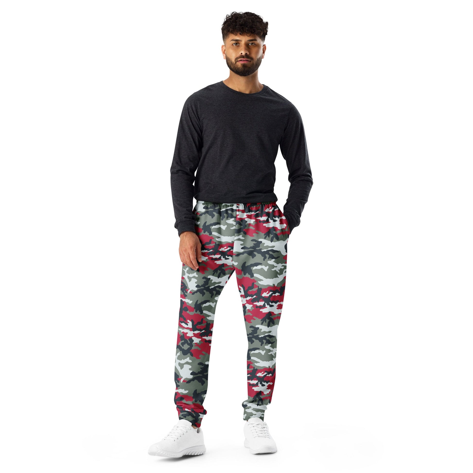 American M81 Firefighter Red CAMO Mens Joggers