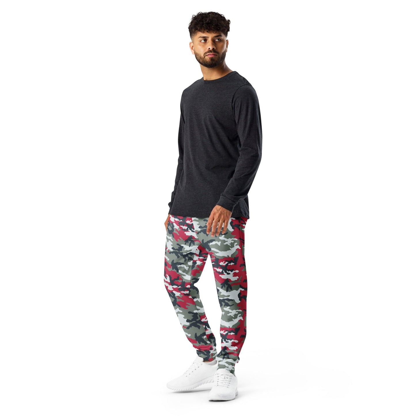 American M81 Firefighter Red CAMO Mens Joggers