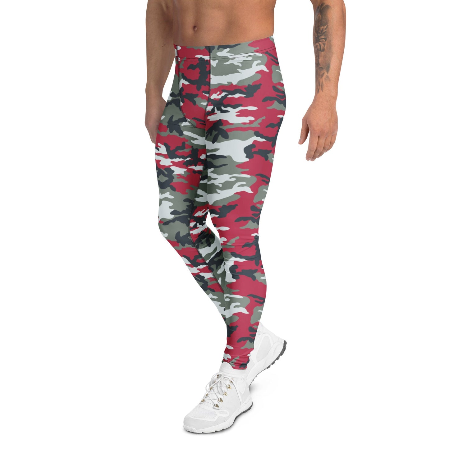 American M81 Firefighter Red CAMO Mens Leggings