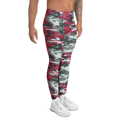 American M81 Firefighter Red CAMO Mens Leggings