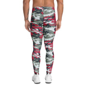 Classic M81 Firefighter Red CAMO Mens Leggings - Men