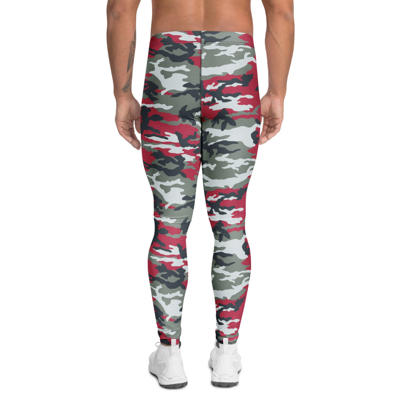 Classic M81 Firefighter Red CAMO Mens Leggings - Men