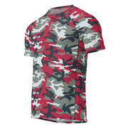 Classic M81 Firefighter Red CAMO Mens Short-Sleeve Rash Guard - SS