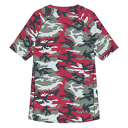 Classic M81 Firefighter Red CAMO Mens Short-Sleeve Rash Guard - SS