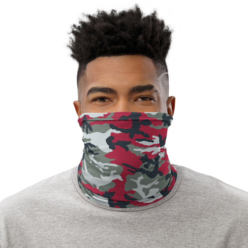 Classic M81 Firefighter Red CAMO Neck Gaiter - Head