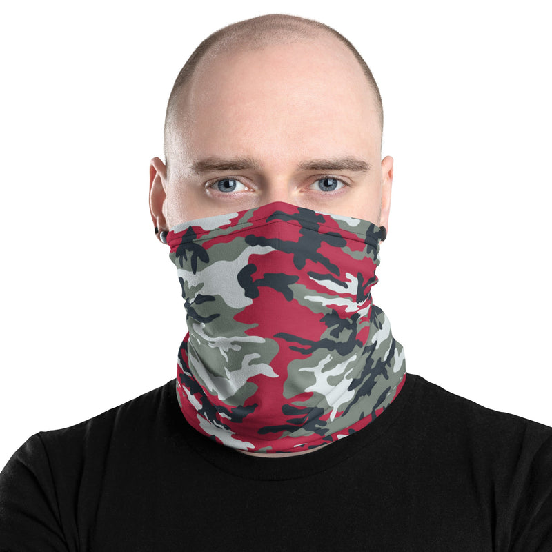 Classic M81 Firefighter Red CAMO Neck Gaiter - Head