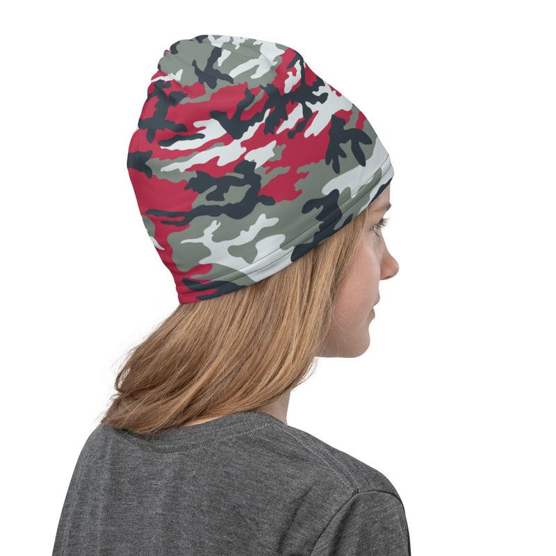 Classic M81 Firefighter Red CAMO Neck Gaiter - Head
