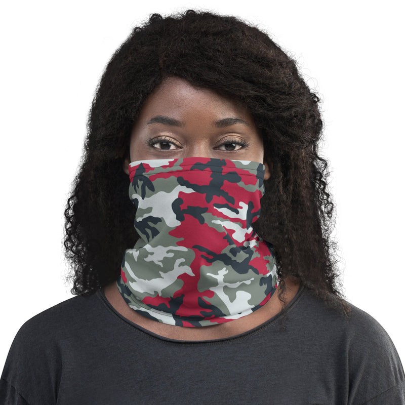 Classic M81 Firefighter Red CAMO Neck Gaiter - Head