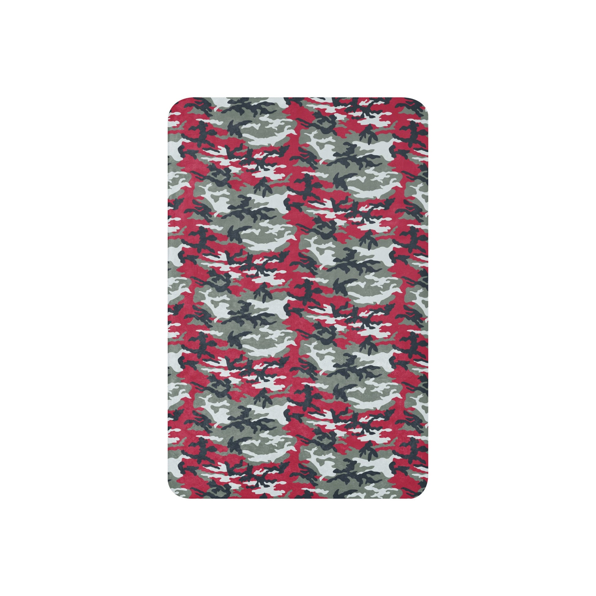 American M81 Firefighter Red CAMO Sherpa blanket - Blankets