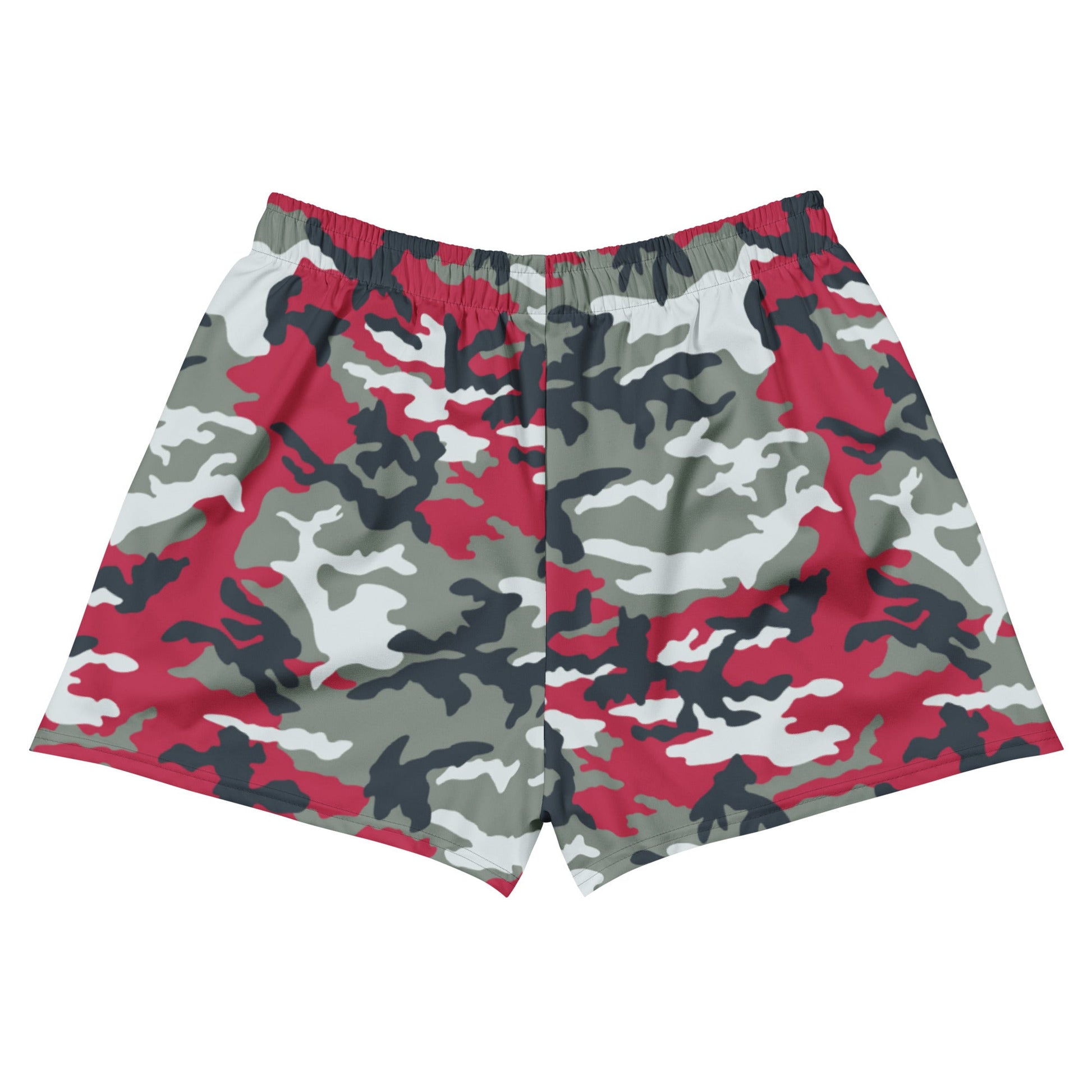 American M81 Firefighter Red CAMO Unisex Athletic Shorts