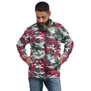 Classic M81 Firefighter Red CAMO Unisex Bomber Jacket - XS