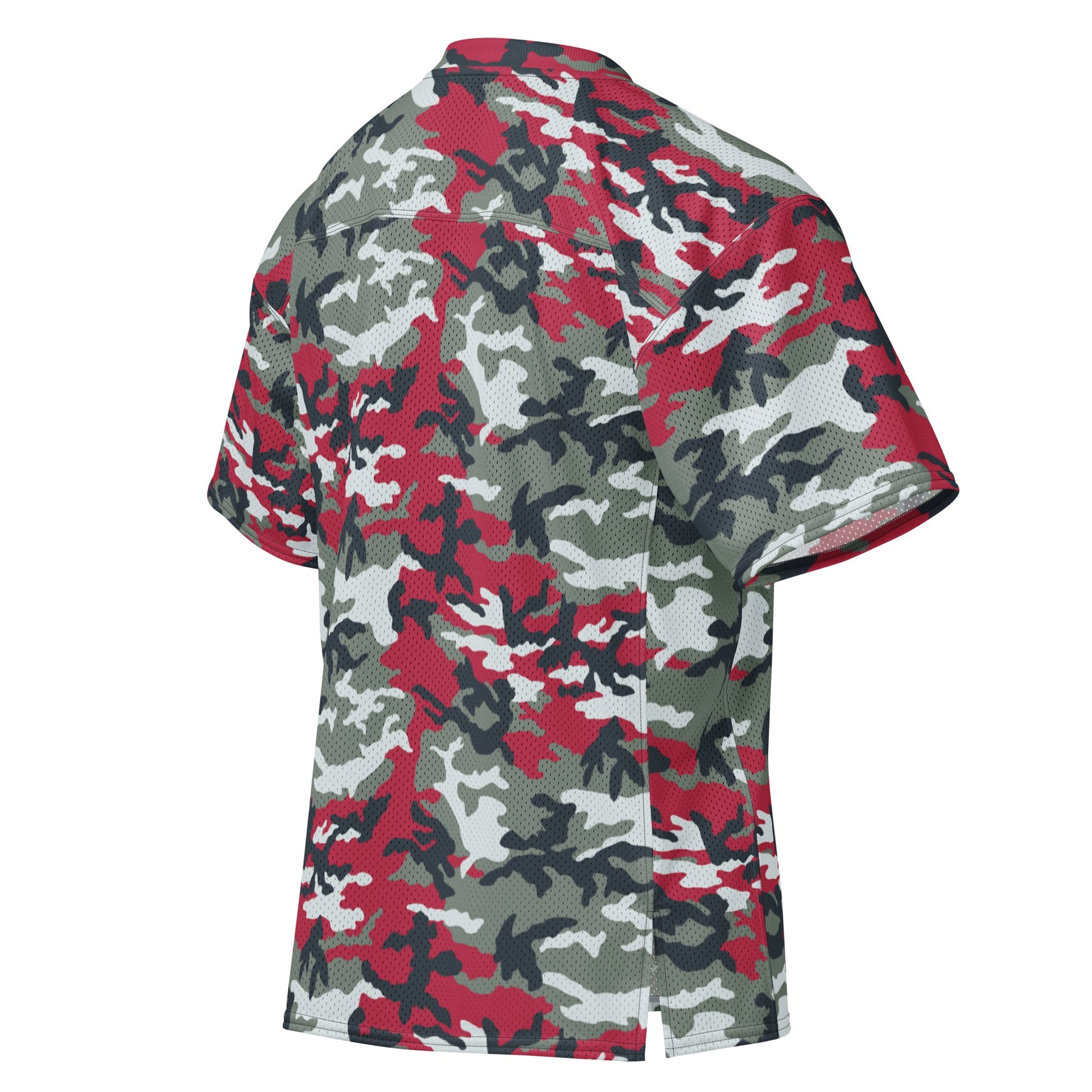 American M81 Firefighter Red CAMO Unisex Football Jersey