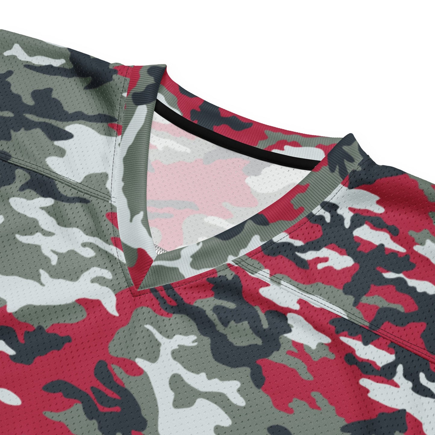 American M81 Firefighter Red CAMO Unisex Football Jersey