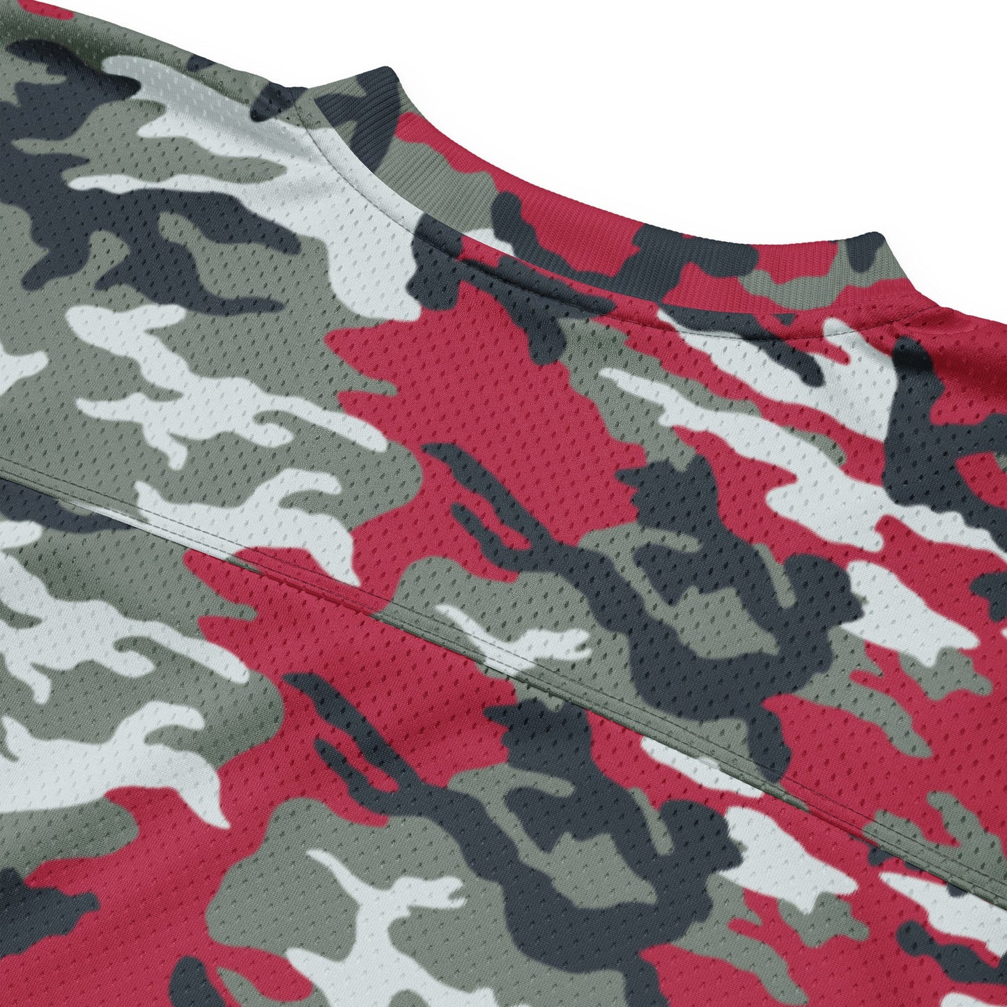 American M81 Firefighter Red CAMO Unisex Football Jersey