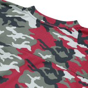 Classic M81 Firefighter Red CAMO Unisex American Football Jersey