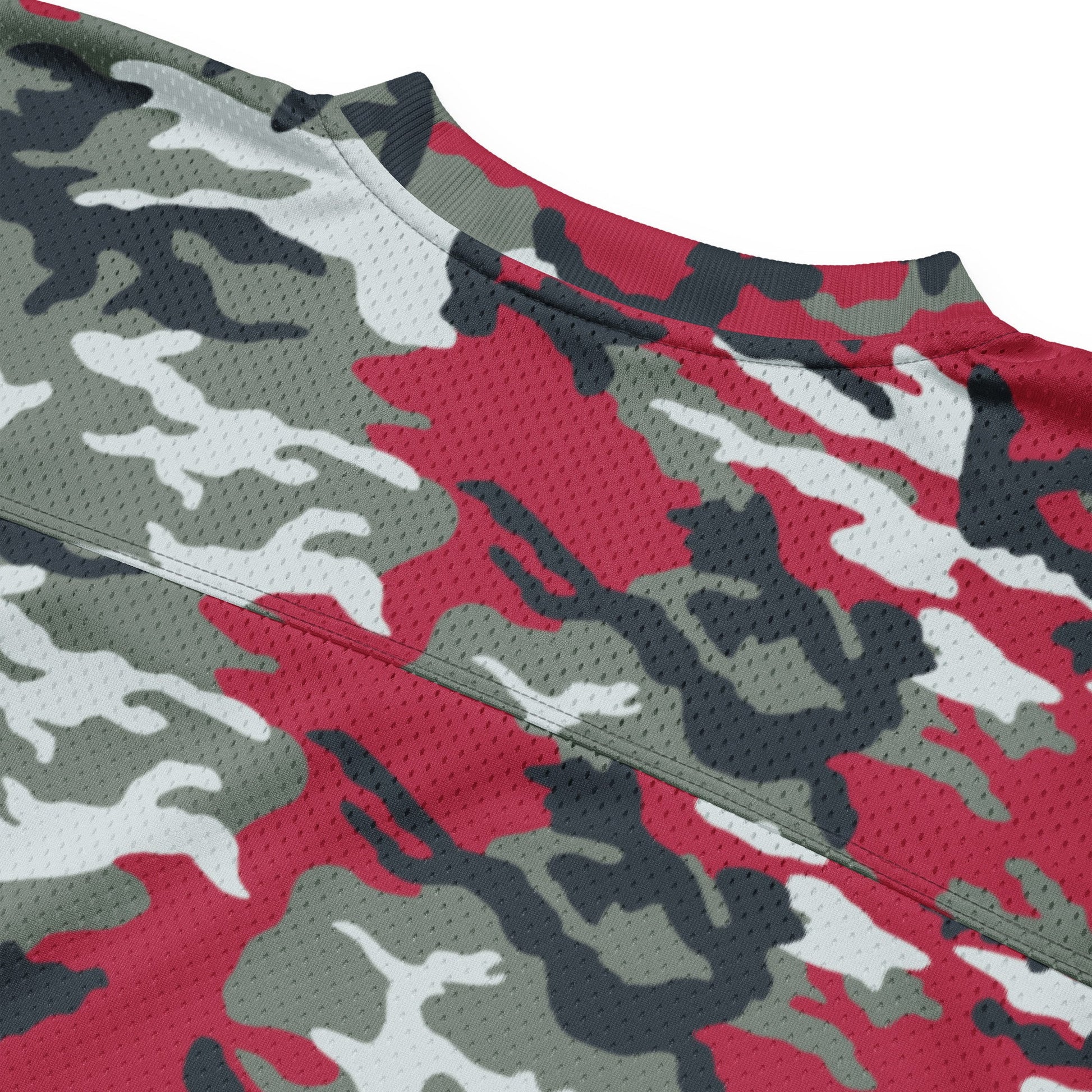American M81 Firefighter Red CAMO Unisex Football Jersey