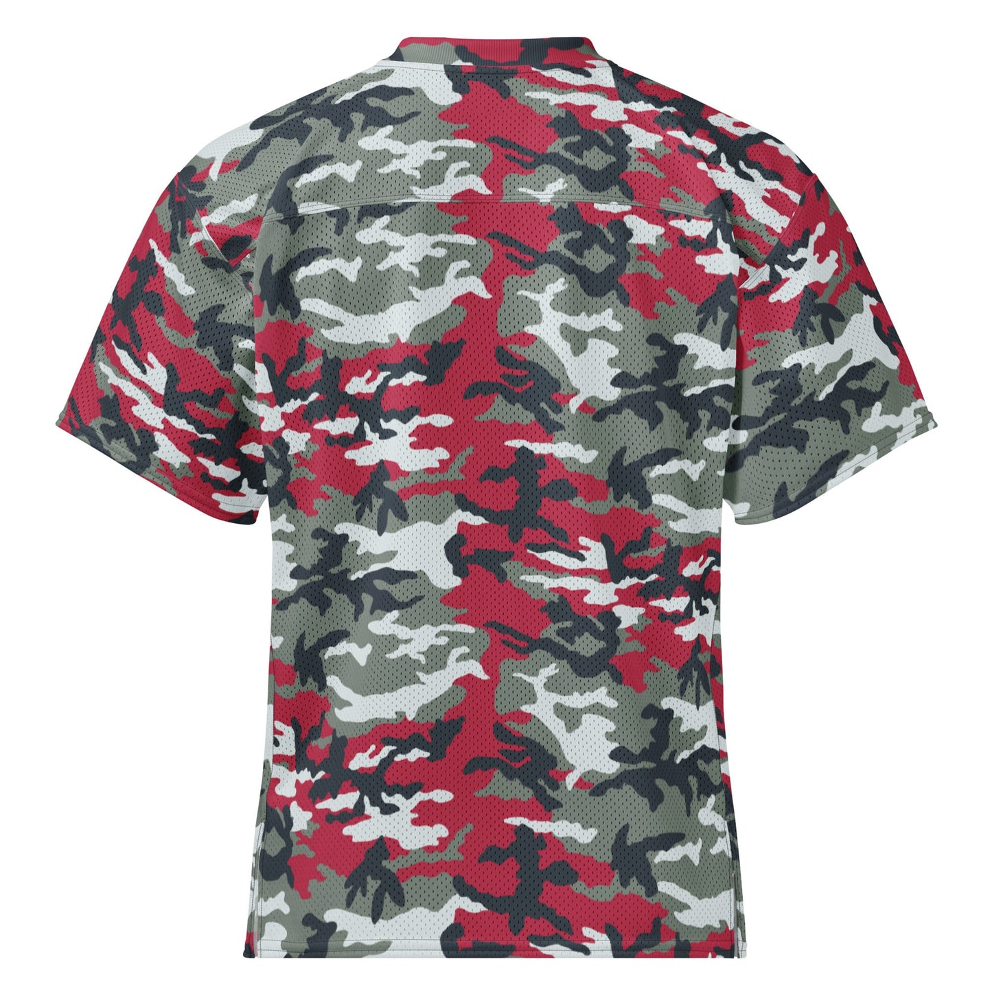 American M81 Firefighter Red CAMO Unisex Football Jersey