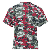 Classic M81 Firefighter Red CAMO Unisex American Football Jersey