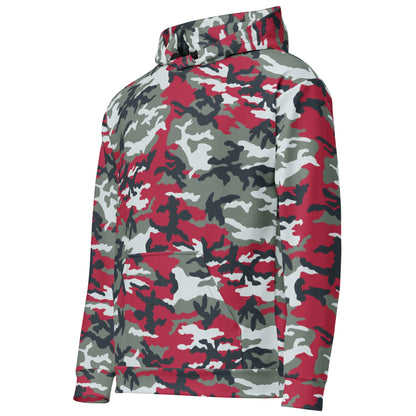 American M81 Firefighter Red CAMO Unisex Hoodie - Hoodies