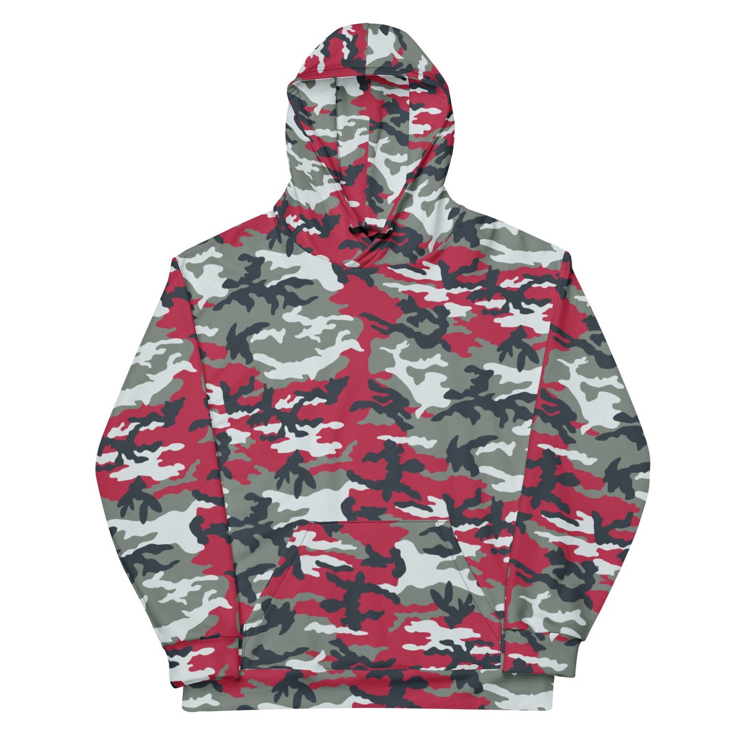 American M81 Firefighter Red CAMO Unisex Hoodie - Hoodies