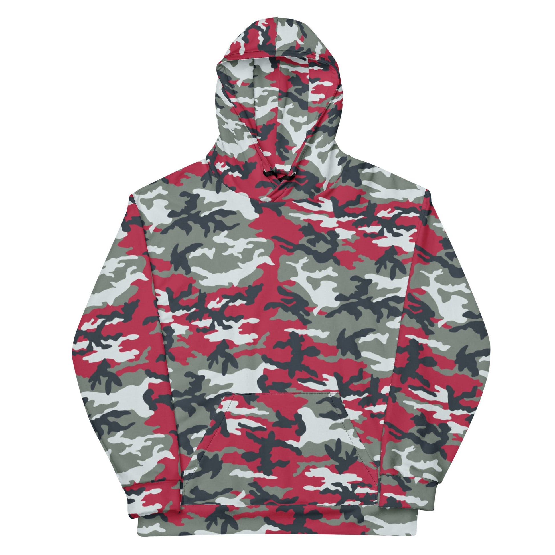 American M81 Firefighter Red CAMO Unisex Hoodie - Hoodies