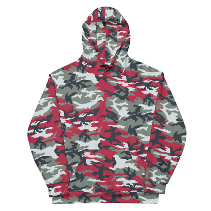 American M81 Firefighter Red CAMO Unisex Hoodie - Hoodies