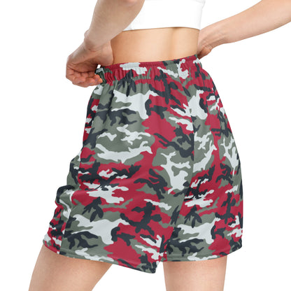 American M81 Firefighter Red CAMO Unisex mesh shorts - Mesh Shorts