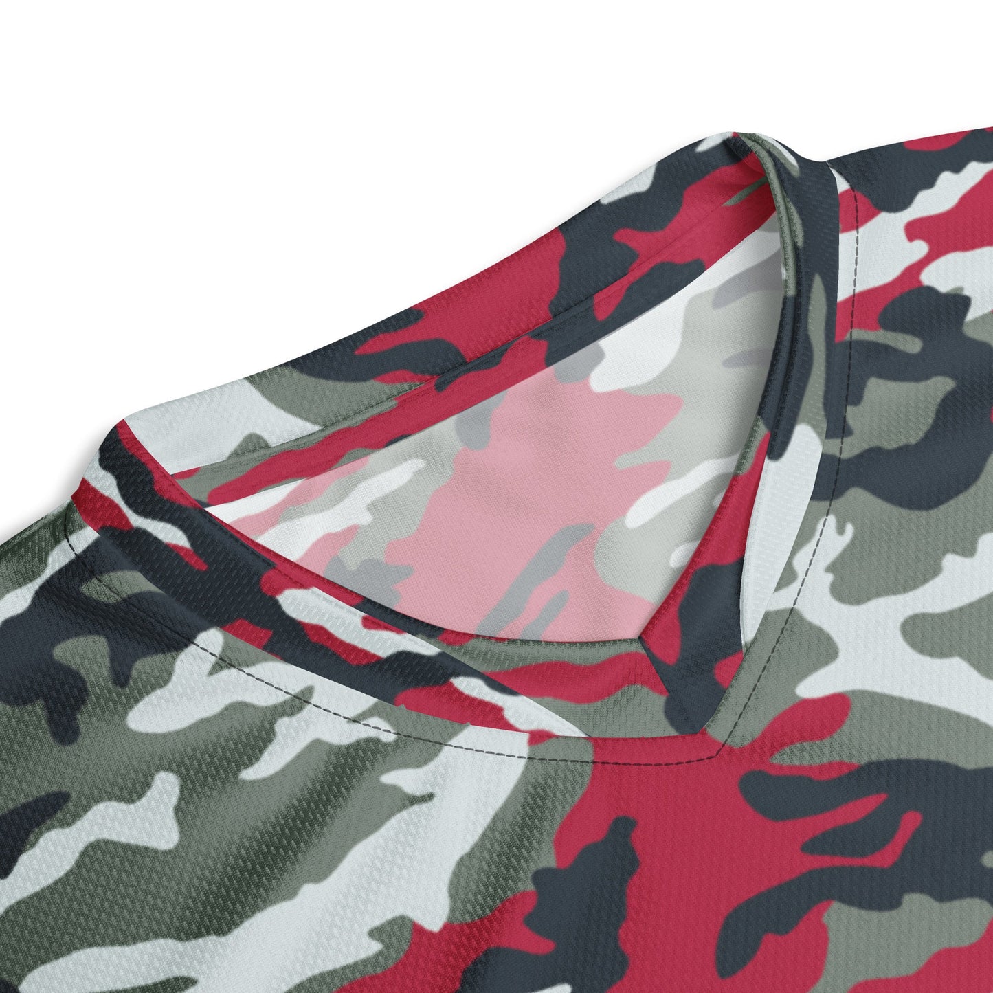 American M81 Firefighter Red CAMO Unisex Sports Jersey