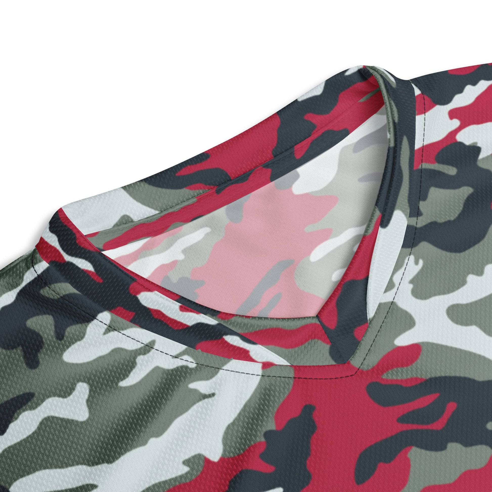 American M81 Firefighter Red CAMO Unisex Sports Jersey