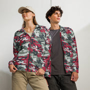 Classic M81 Firefighter Red CAMO Unisex Track Jacket - 2XS