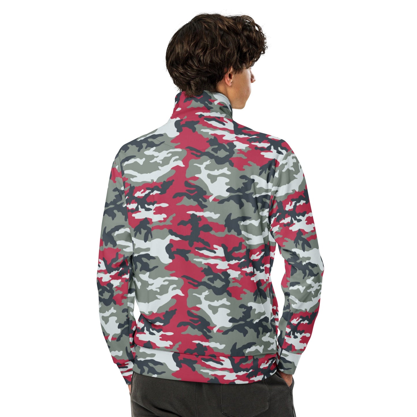American M81 Firefighter Red CAMO Unisex track jacket - Track Jackets