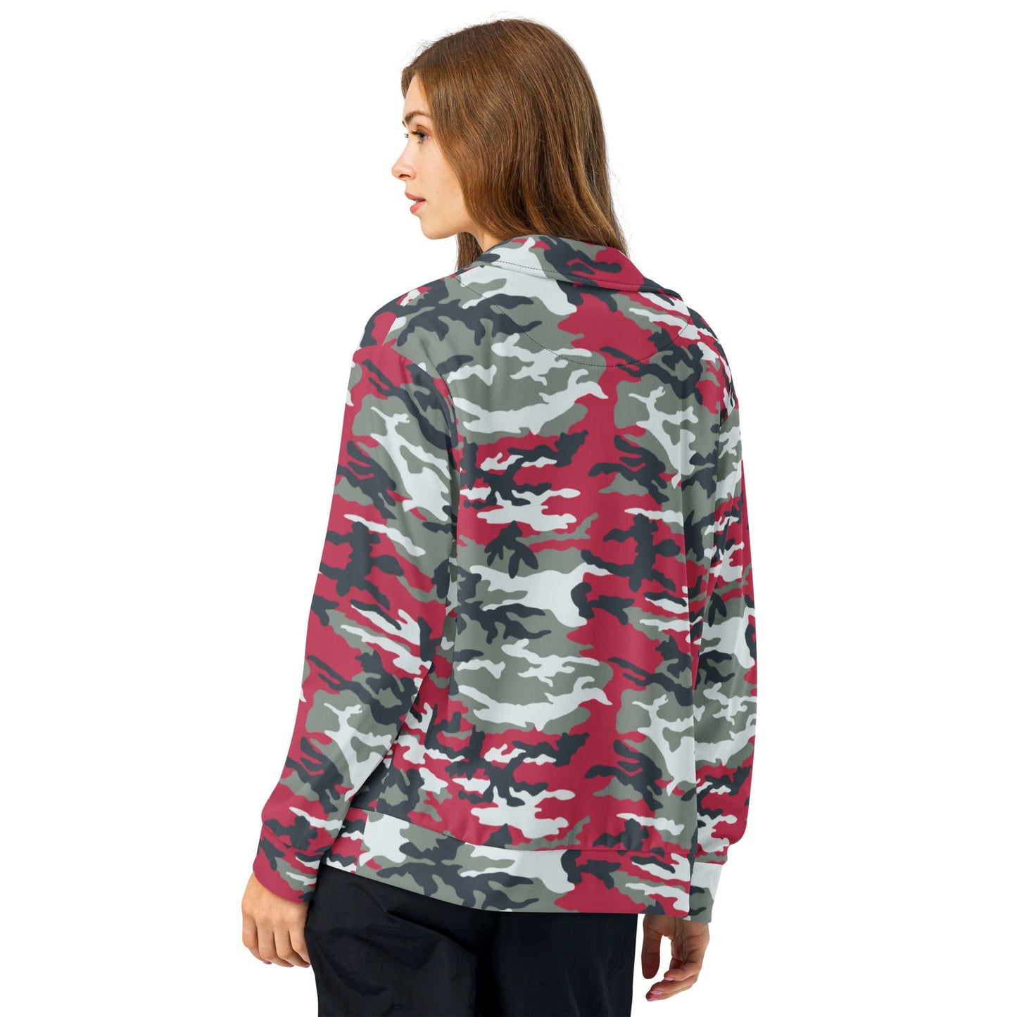 American M81 Firefighter Red CAMO Unisex track jacket - Track Jackets