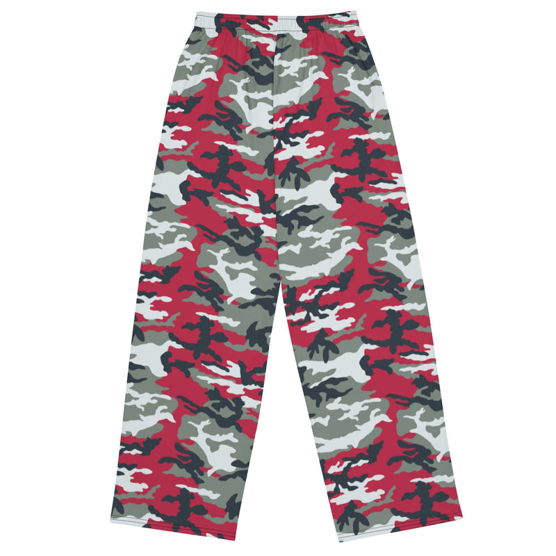 Classic M81 Firefighter Red CAMO Unisex Wide-Leg Leisure Pants - Pant
