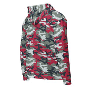 American M81 Firefighter Red CAMO Unisex Zip Hoodie