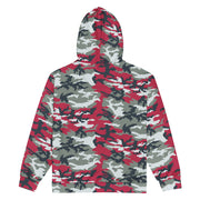 American M81 Firefighter Red CAMO Unisex Zip Hoodie