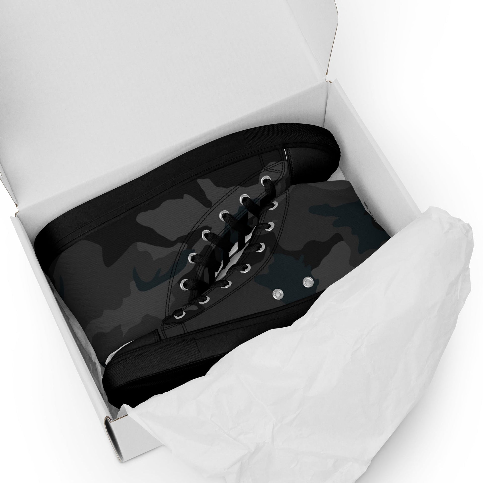 American M81 Night CAMO Mens high top canvas shoes - High Top Canvas Shoes