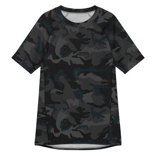 American M81 Night CAMO Mens Short-Sleeve Rash Guard - 2XS - Short-sleeve Guards