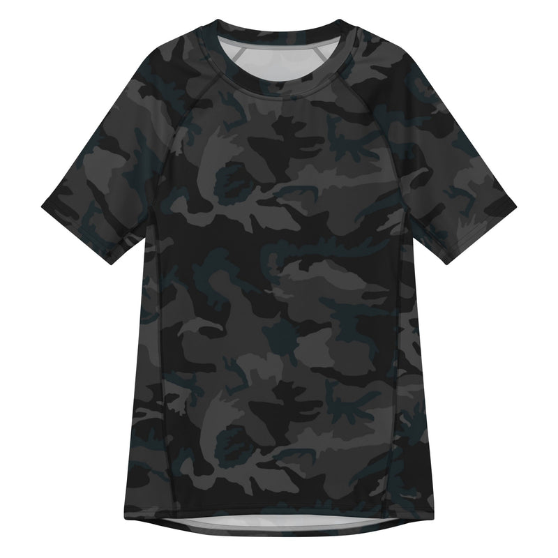 Classic M81 Night CAMO Mens Short-Sleeve Rash Guard - 2XS - SS