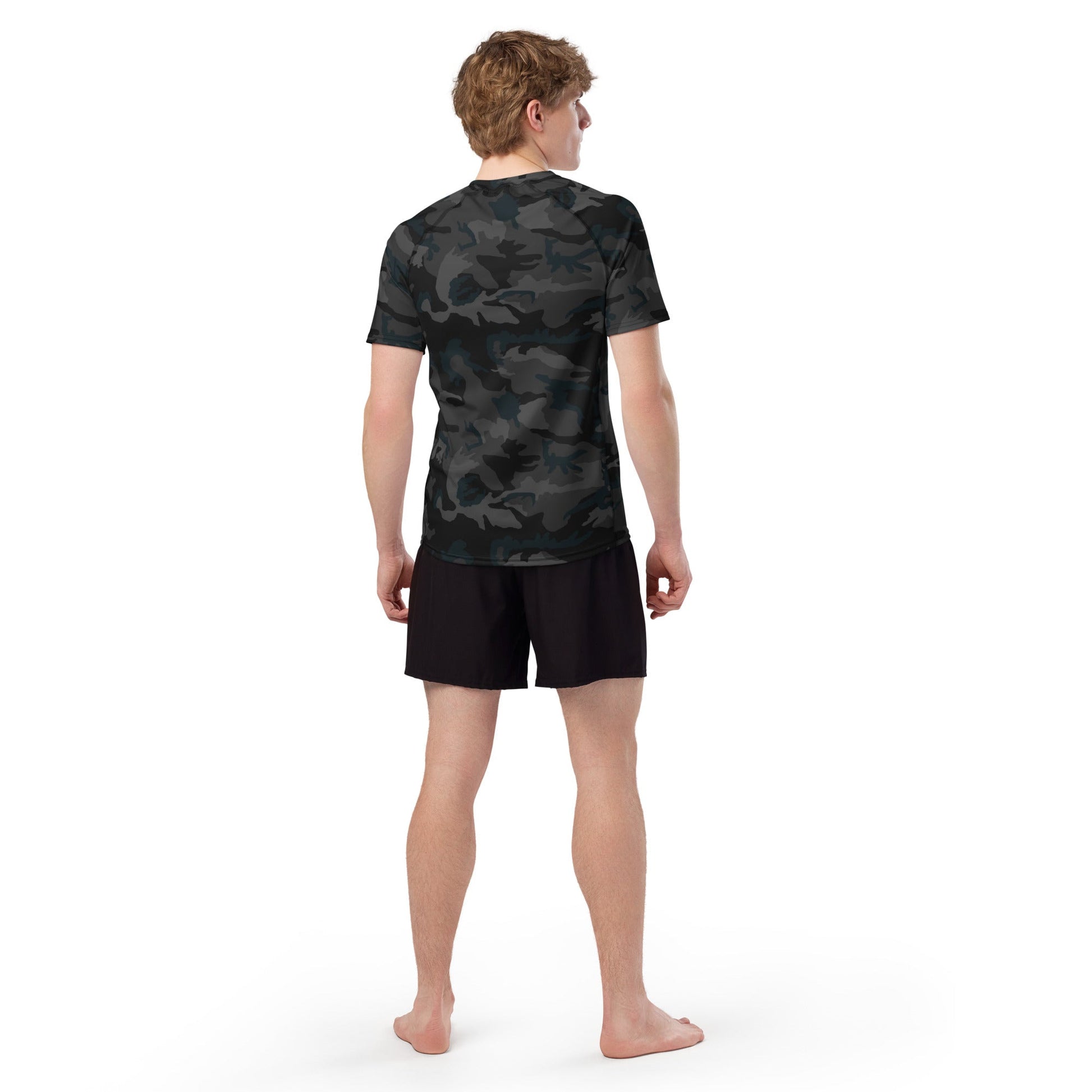 American M81 Night CAMO Mens Short-Sleeve Rash Guard - Short-sleeve Guards