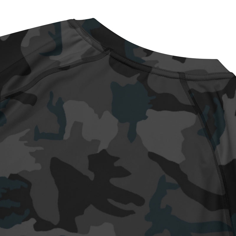 Classic M81 Night CAMO Mens Short-Sleeve Rash Guard - SS