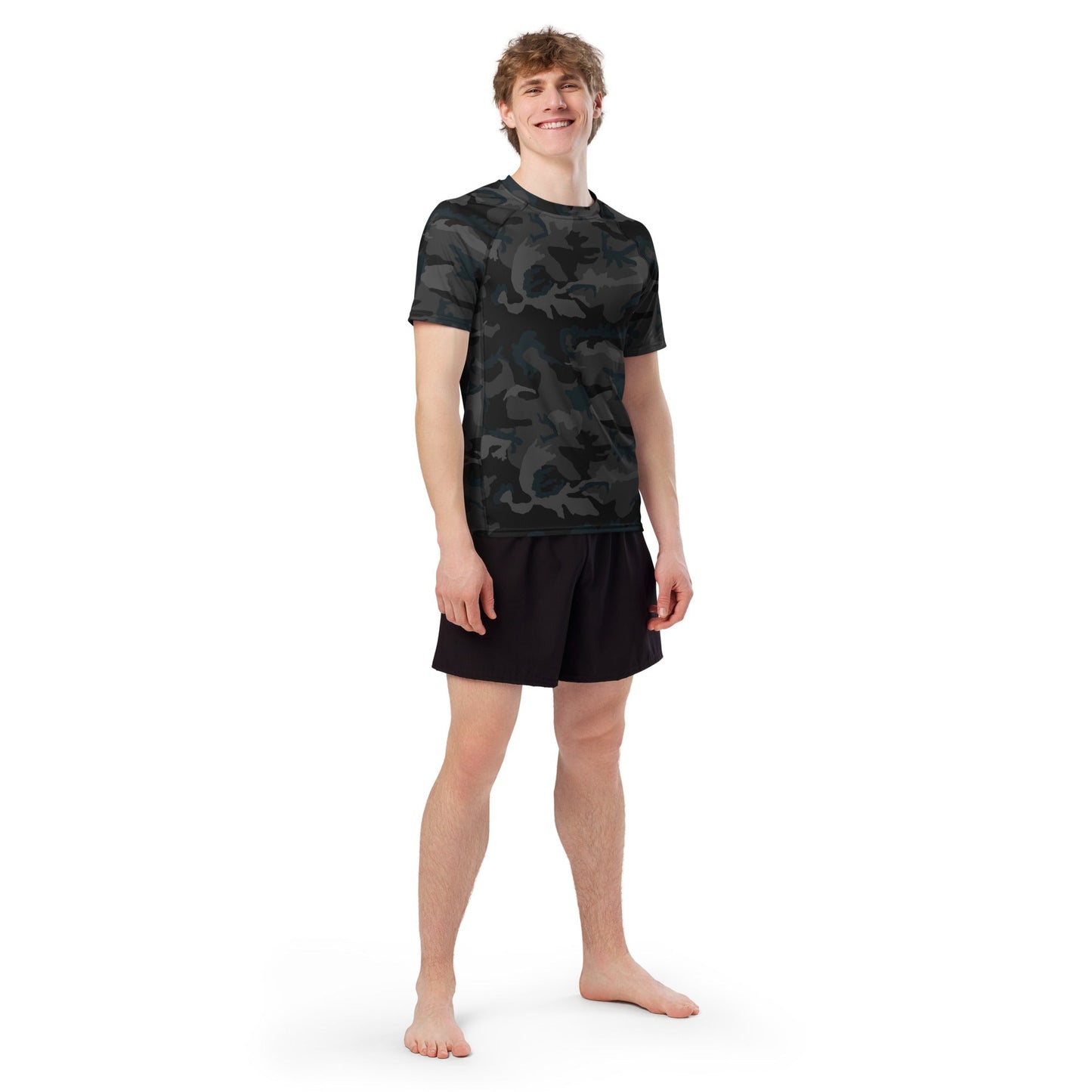 American M81 Night CAMO Mens Short-Sleeve Rash Guard - Short-sleeve Guards