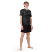 Classic M81 Night CAMO Mens Short-Sleeve Rash Guard - SS