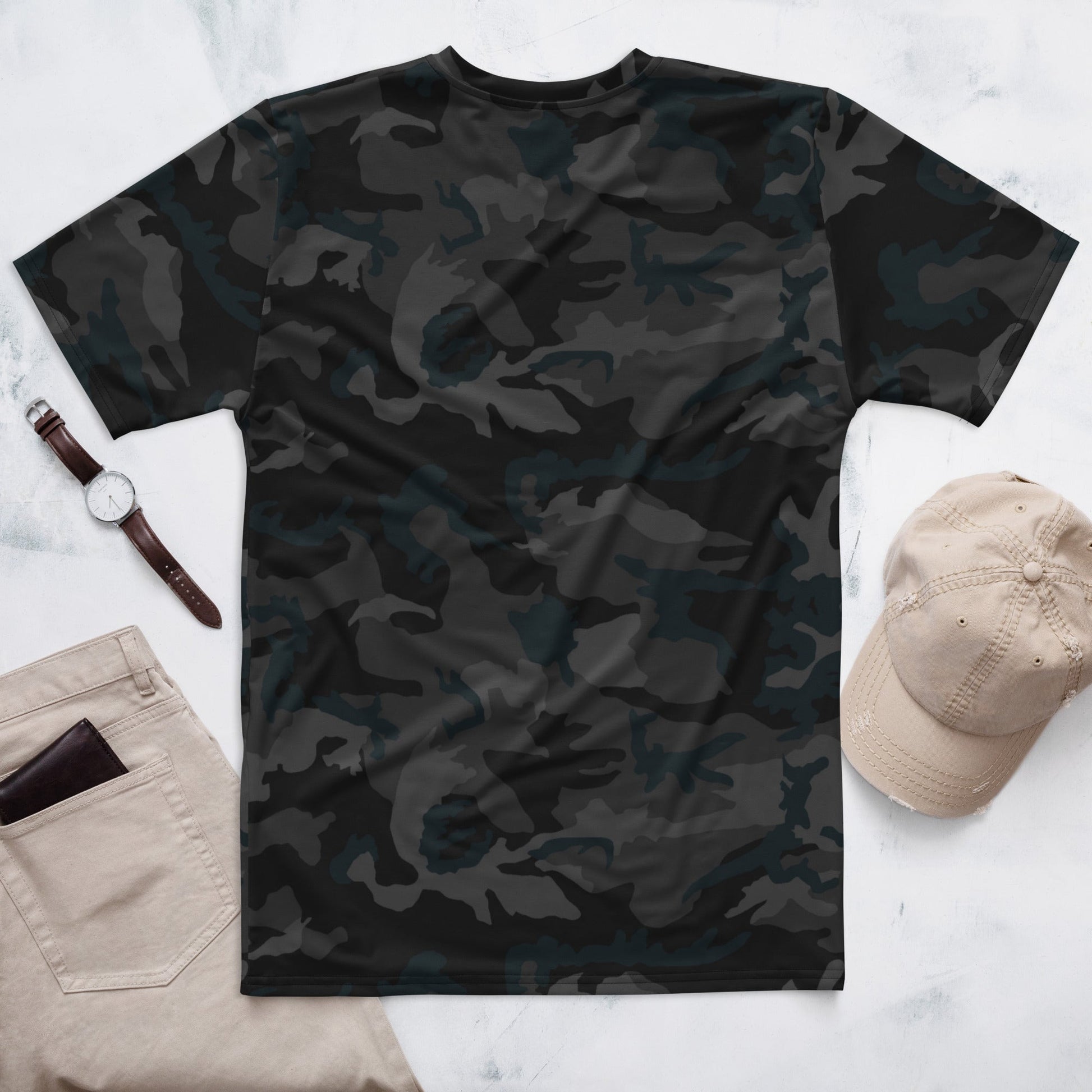 American M81 Night CAMO Mens t-shirt - T-Shirts