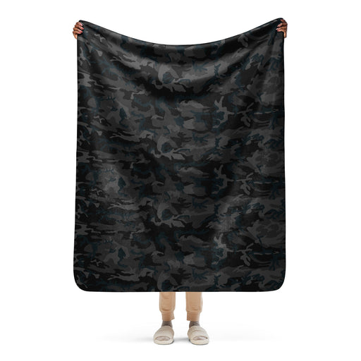 Classic M81 Night CAMO Sherpa Blanket - 50″×60″