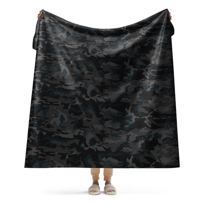 American M81 Night CAMO Sherpa blanket - 60″×80″ - Blankets