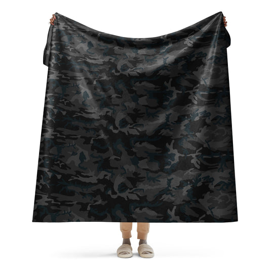 American M81 Night CAMO Sherpa blanket - 60″×80″ - Blankets