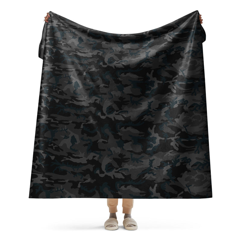 Classic M81 Night CAMO Sherpa Blanket - 60″×80″