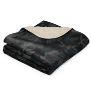 Classic M81 Night CAMO Sherpa Blanket