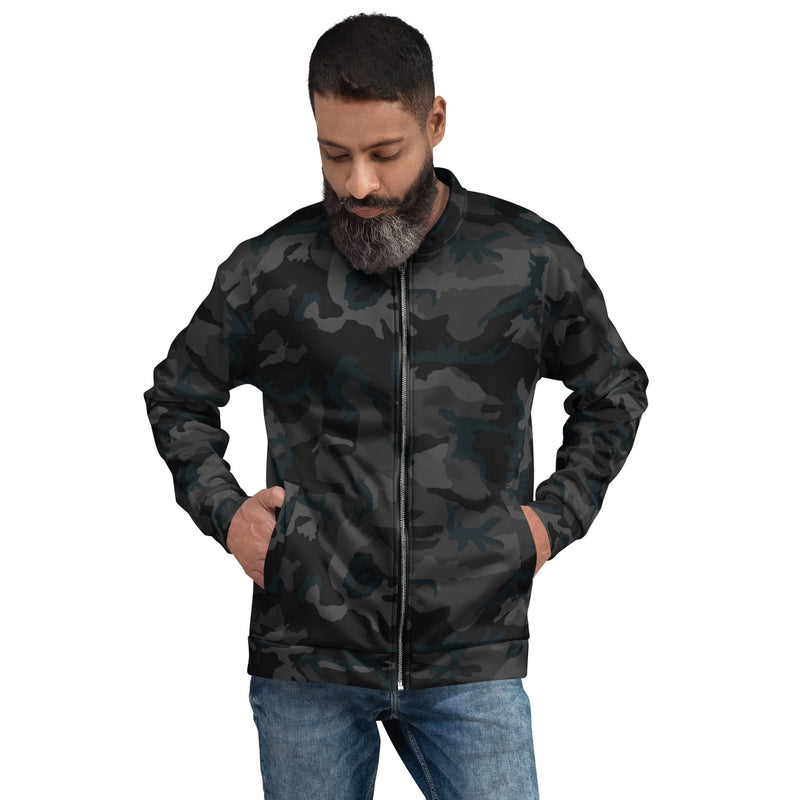 Classic M81 Night CAMO Unisex Bomber Jacket - XS