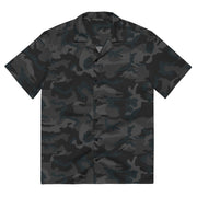 Classic M81 Night CAMO Unisex Short-Sleeve Button Shirt - 2XS - Button-Up